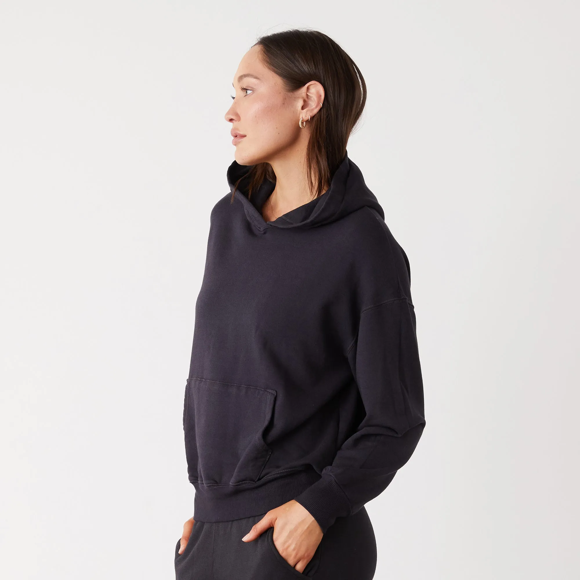 Softfleece Slouchy Pullover sold by Monrow product image thumbnail 3