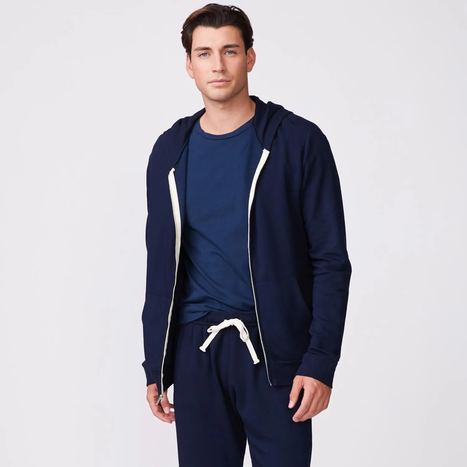Supersoft Fleece Zip Up Hoody sold by Monrow product image thumbnail 2