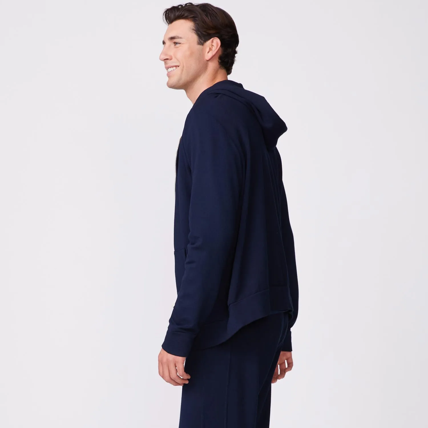 Supersoft Fleece Zip Up Hoody sold by Monrow product image thumbnail 4