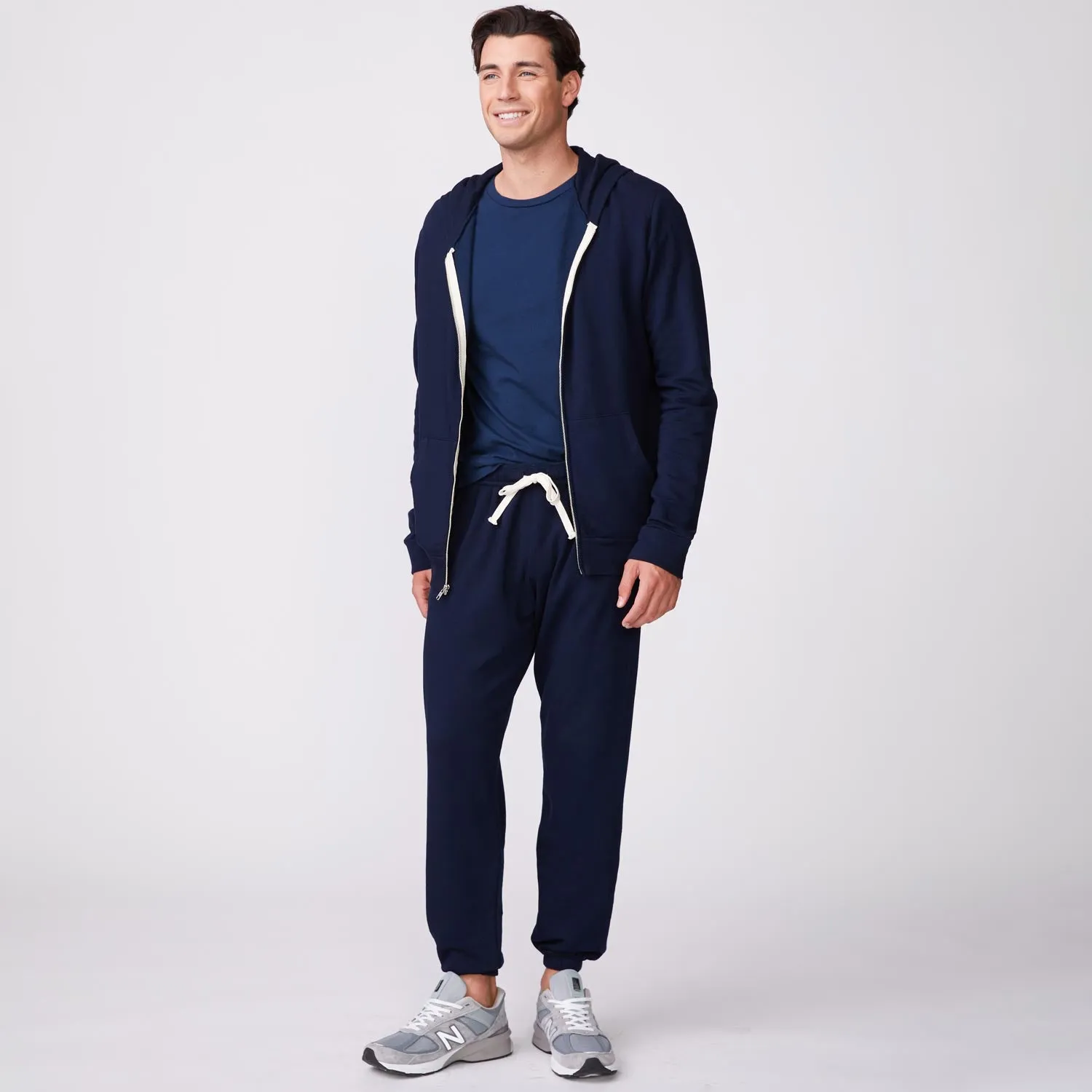 Supersoft Fleece Zip Up Hoody sold by Monrow product image thumbnail 3