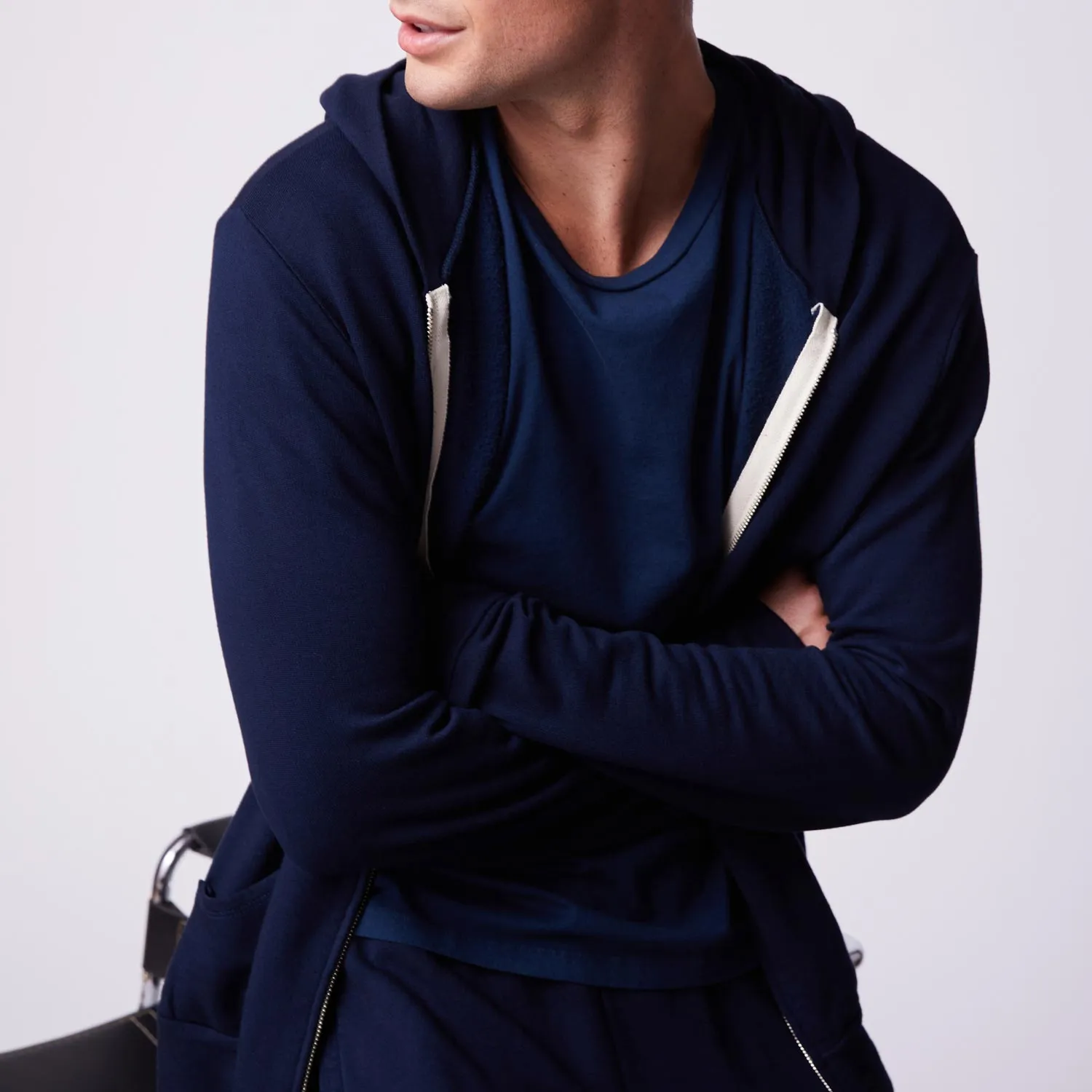 Supersoft Fleece Zip Up Hoody sold by Monrow