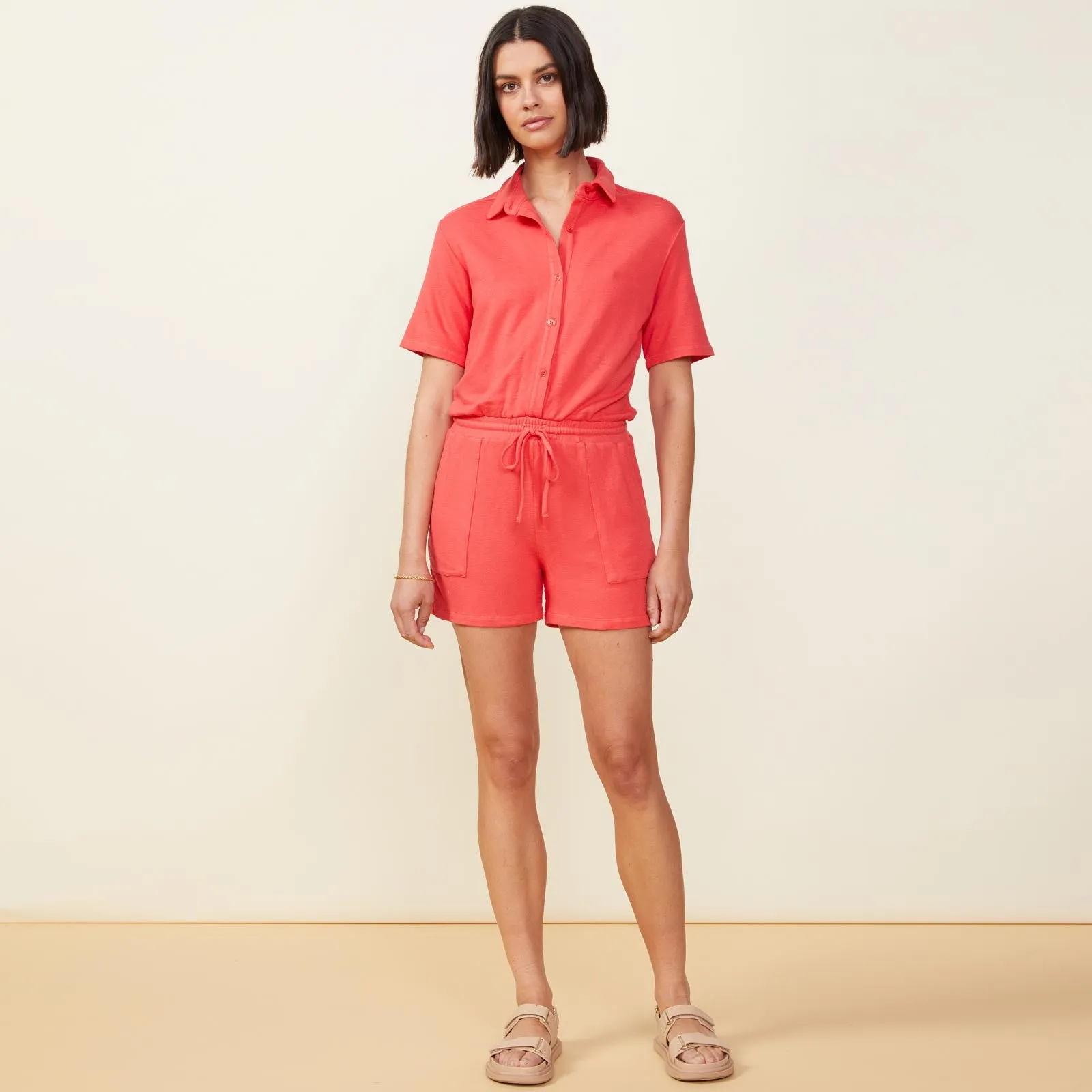 Supersoft Romper sold by Monrow product image thumbnail 3