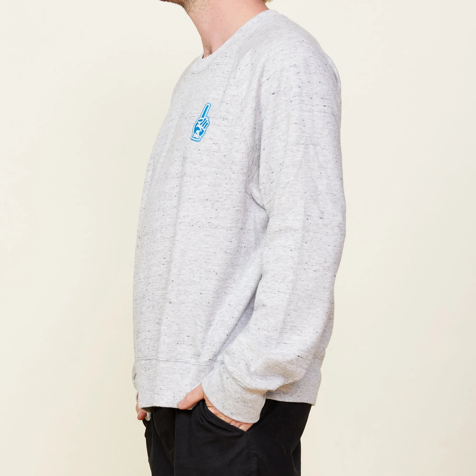 #1 Dad Raglan sold by Monrow product image thumbnail 2