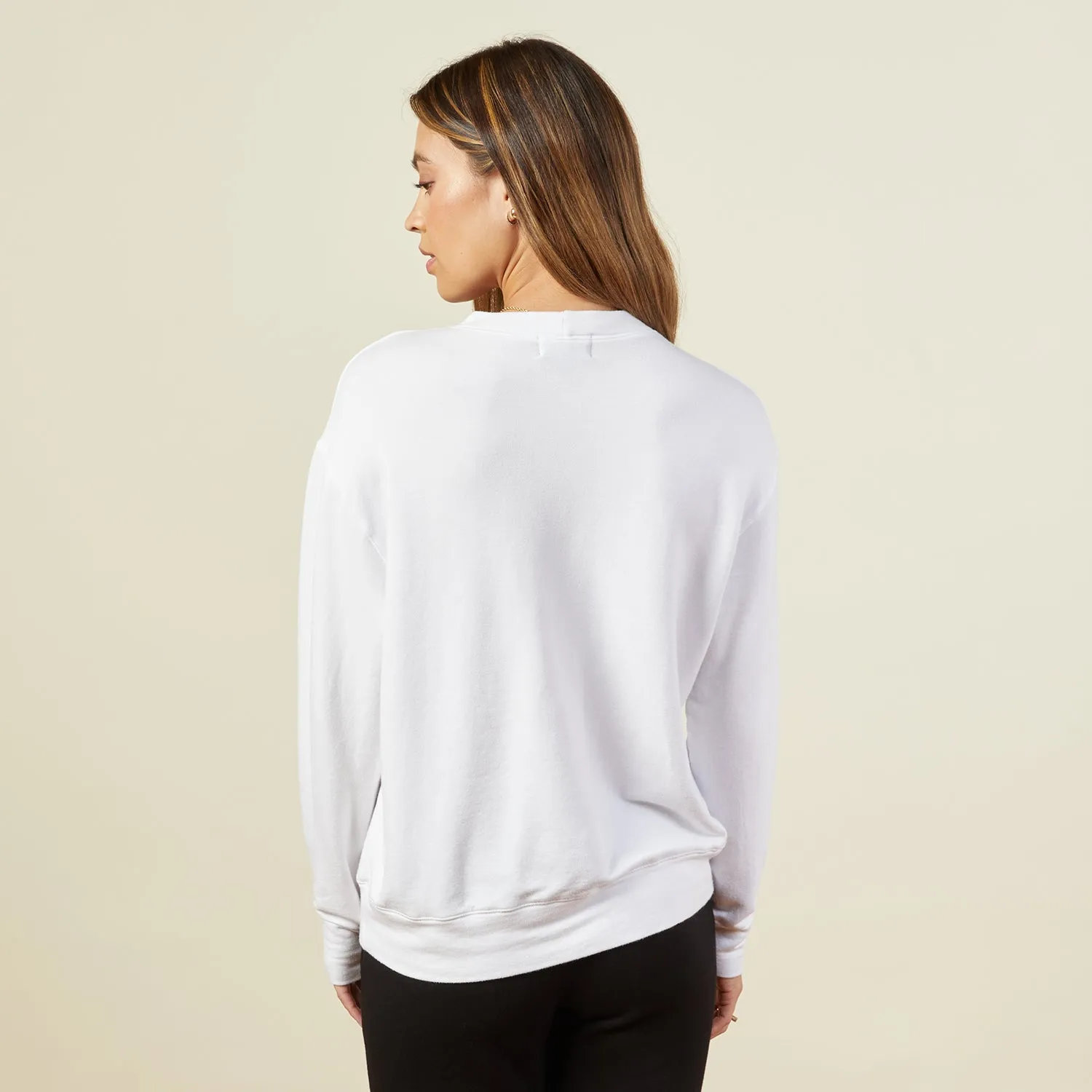 Softfleece Boyfriend Sweatshirt sold by Monrow product image thumbnail 5