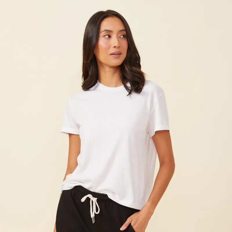 Basic Crew Neck Tee sold by Monrow