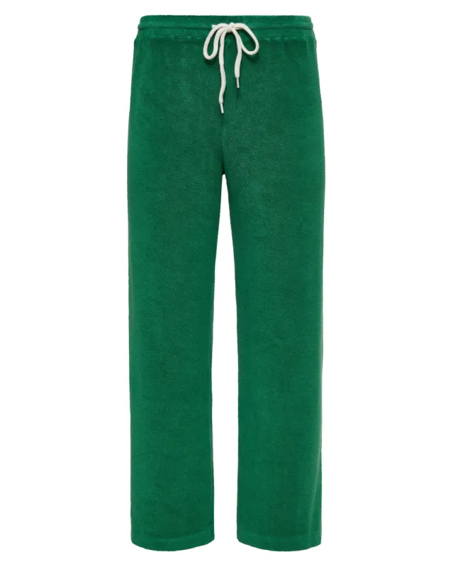 Terry Cloth Crop Pant made by Monrow