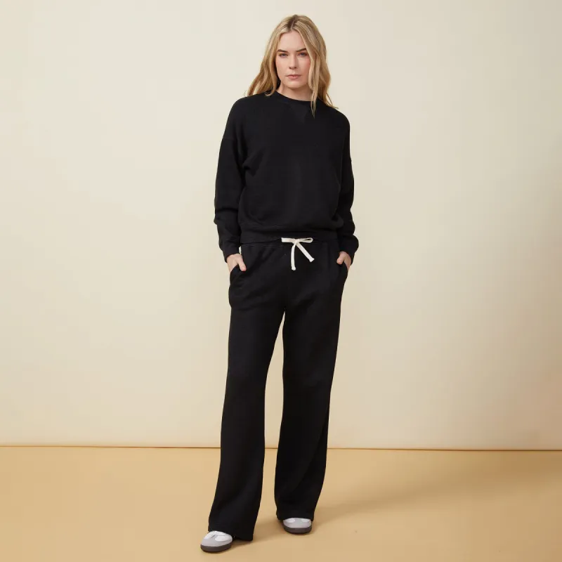 Teddy Fleece Crew Neck Sweatshirt sold by Monrow