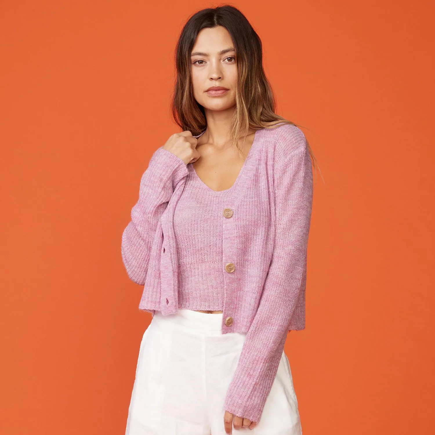 Mohair Cardigan sold by Monrow product image thumbnail 2