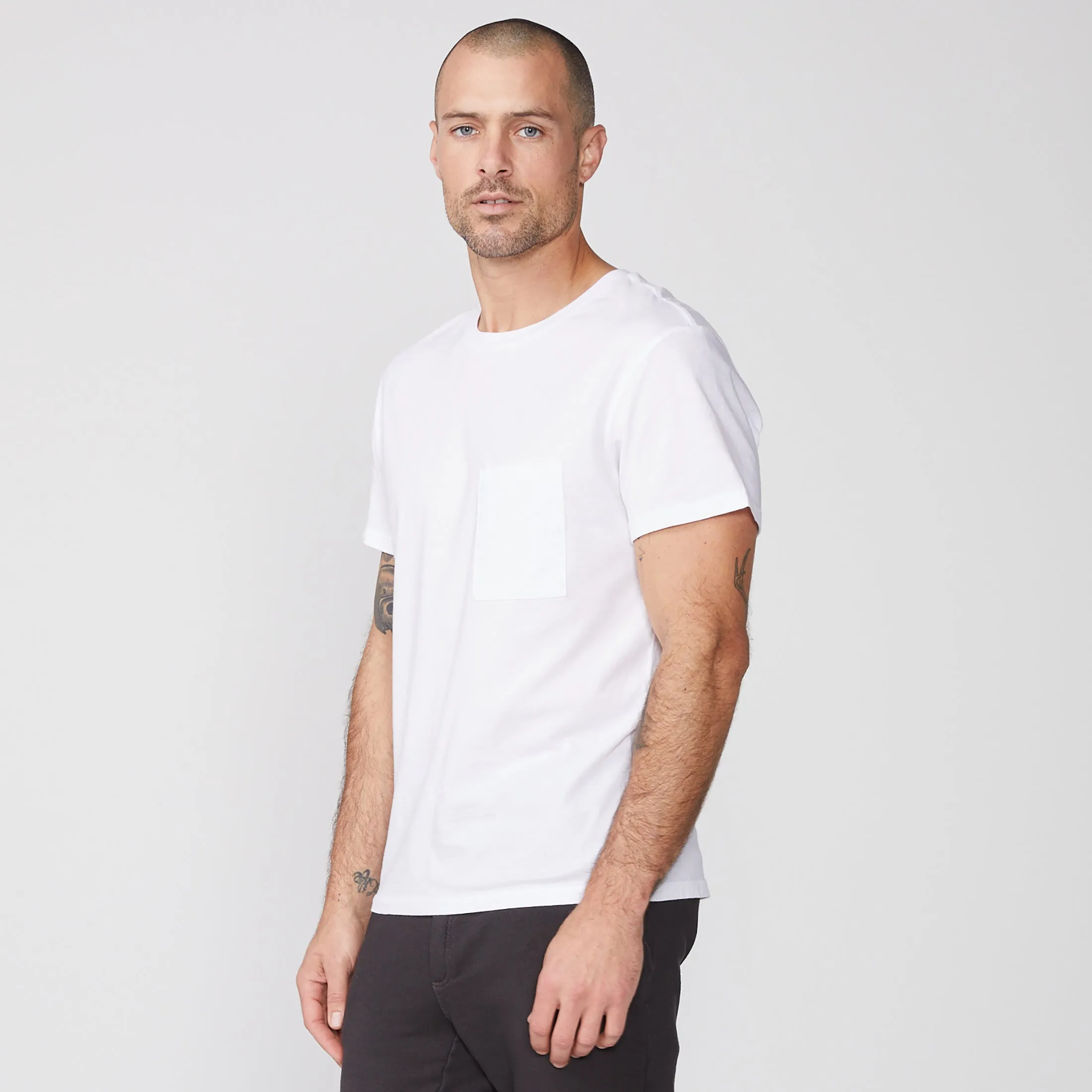 Relaxed Pocket Crew sold by Monrow product image thumbnail 3