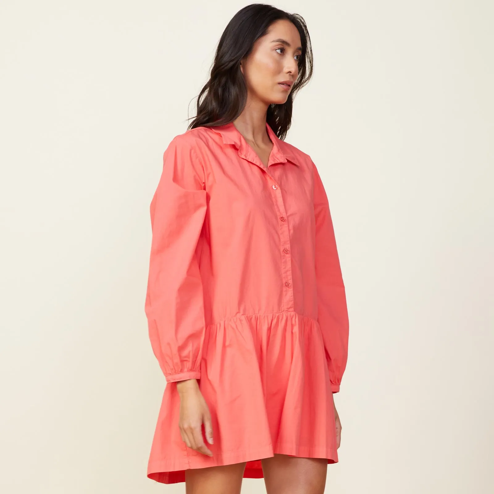 Poplin Easy Shirt Dress sold by Monrow product image thumbnail 4