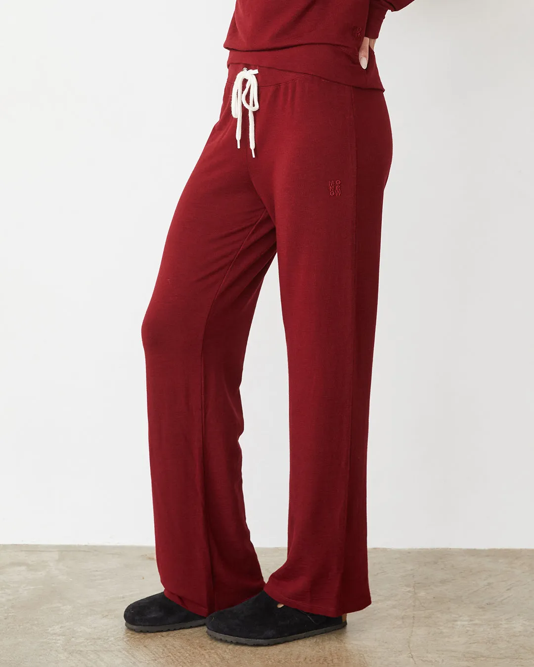 Supersoft Straight Leg Vintage Sweatpant sold by Monrow product image thumbnail 3