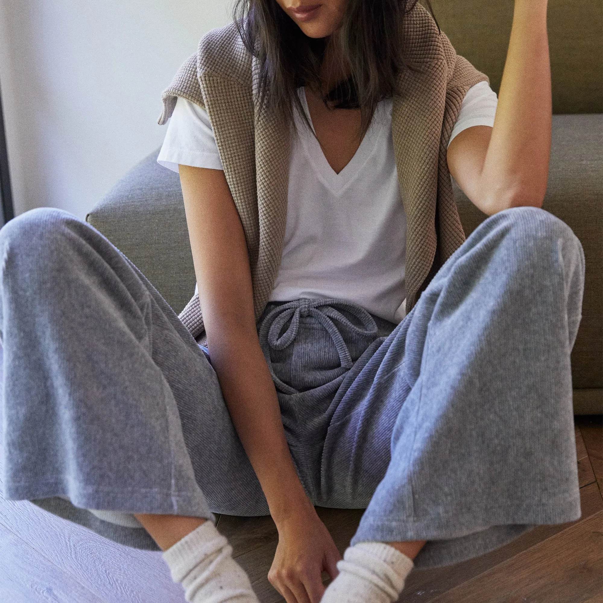 Knit Corduroy Pant sold by Monrow