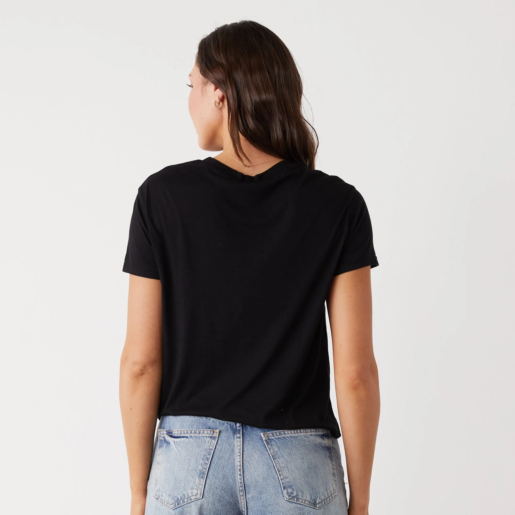 Cotton Modal Vintage Crew sold by Monrow product image thumbnail 3