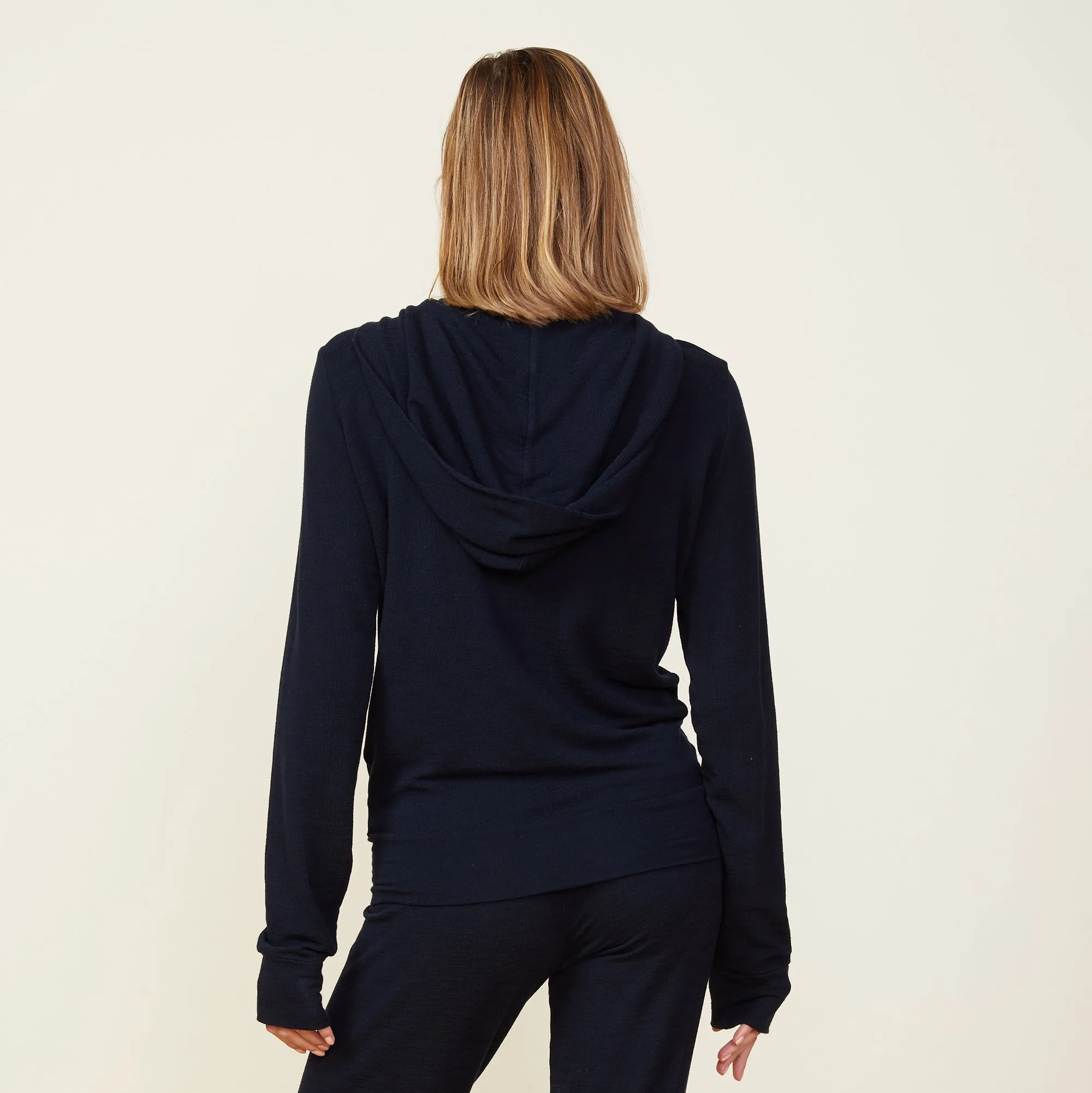 Supersoft Zip Up Hoody sold by Monrow product image thumbnail 4