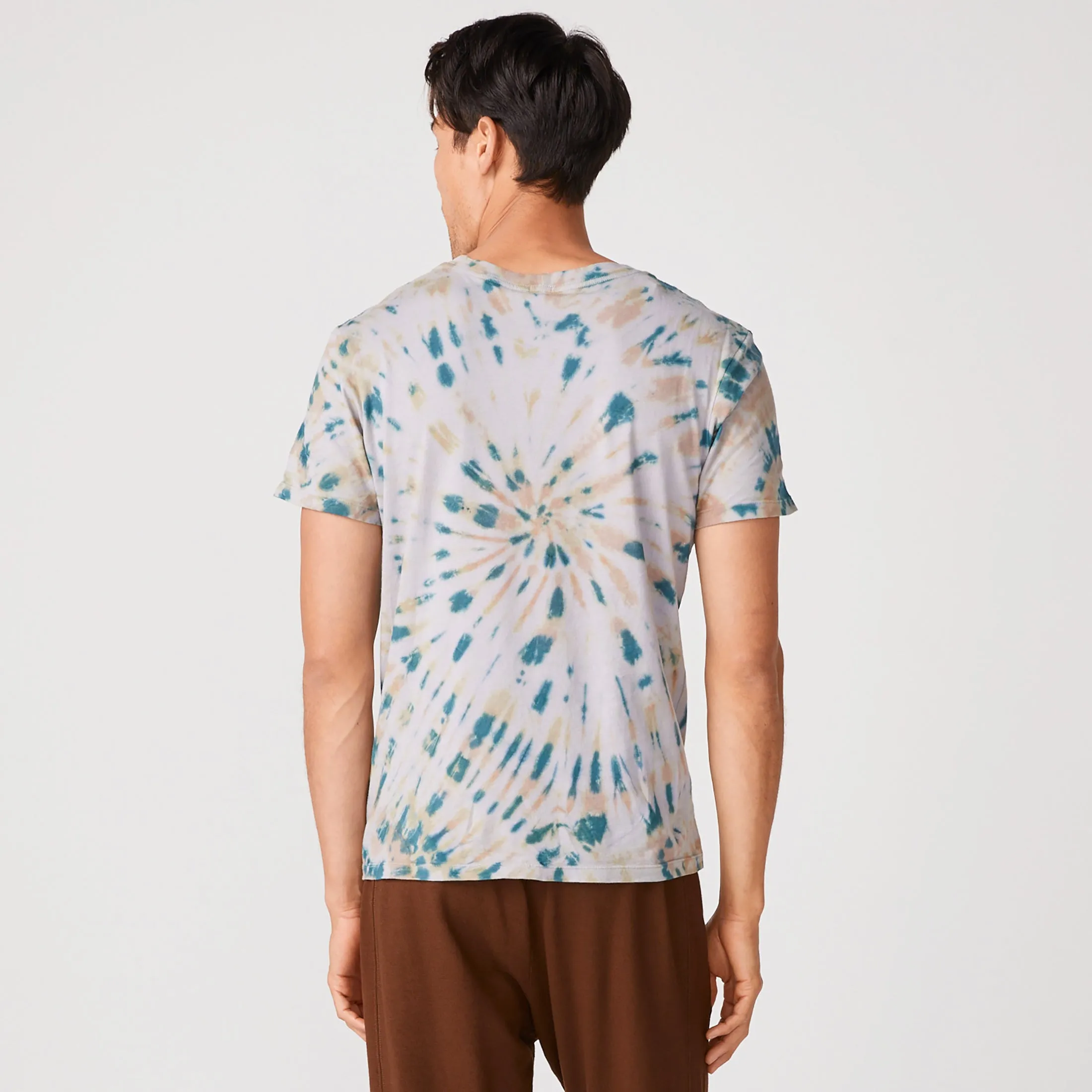 Kaleidoscope Tie Dye Relaxed Crew sold by Monrow product image thumbnail 5
