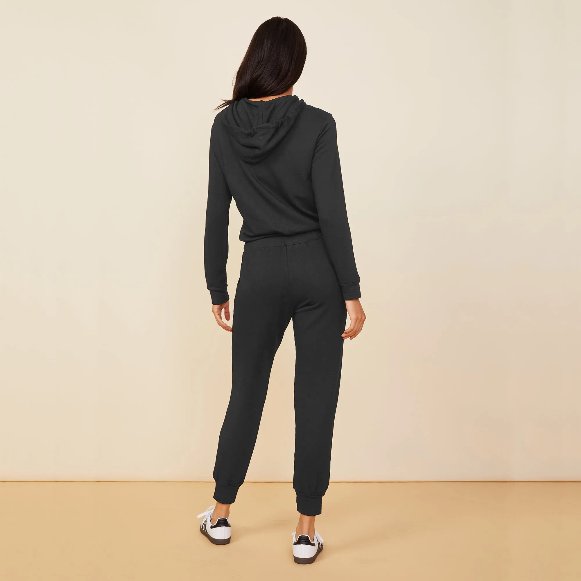 Supersoft Fleece Hooded Jumpsuit sold by Monrow product image thumbnail 3