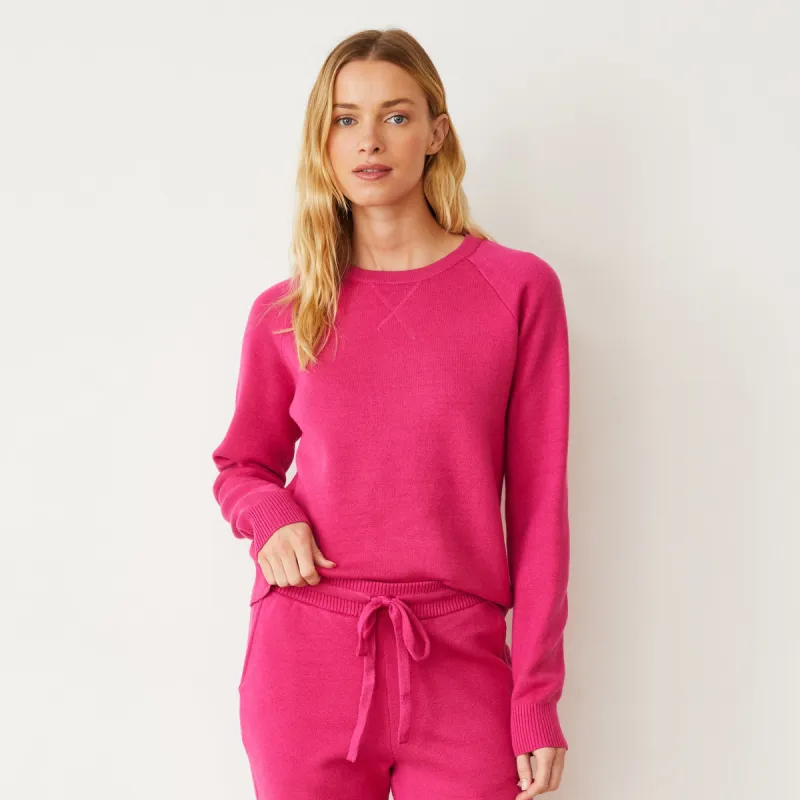 Soft Knit Raglan Sweater sold by Monrow