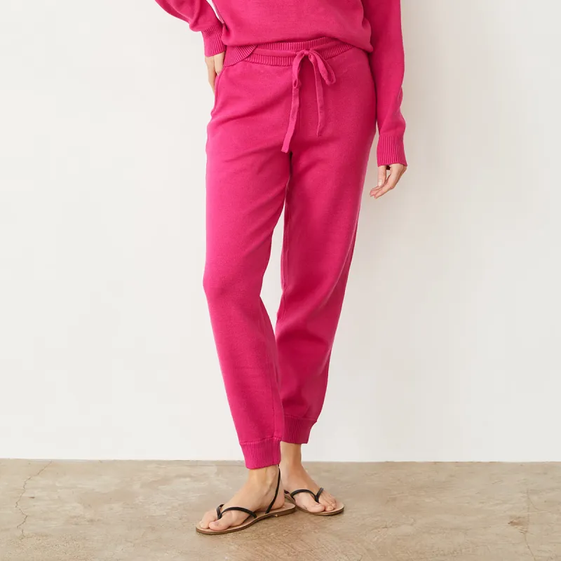 Soft Knit Cuffed Jogger sold by Monrow
