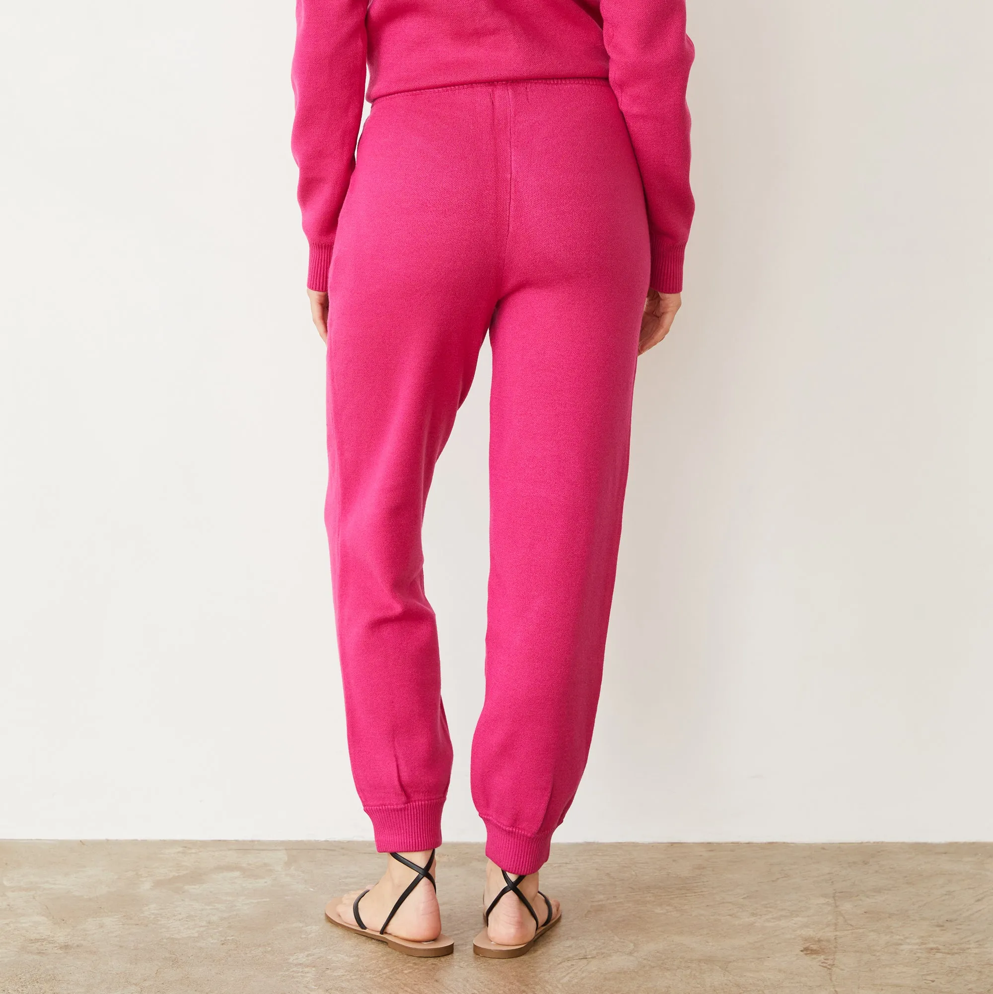 Soft Knit Cuffed Jogger sold by Monrow product image thumbnail 4