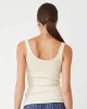 Supima Rib Narrow Rib Tank sold by Monrow