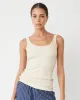 Supima Rib Narrow Rib Tank sold by Monrow
