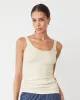 Supima Rib Narrow Rib Tank sold by Monrow