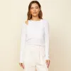 Asymmetric Long Sleeve Top sold by Monrow