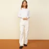 Asymmetric Long Sleeve Top sold by Monrow