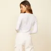 Asymmetric Long Sleeve Top sold by Monrow