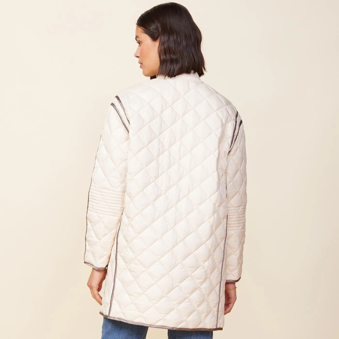 Quilted Bomber sold by Monrow product image thumbnail 5