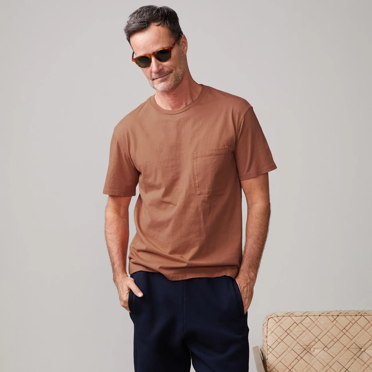 Relaxed Pocket Crew sold by Monrow product image thumbnail 2