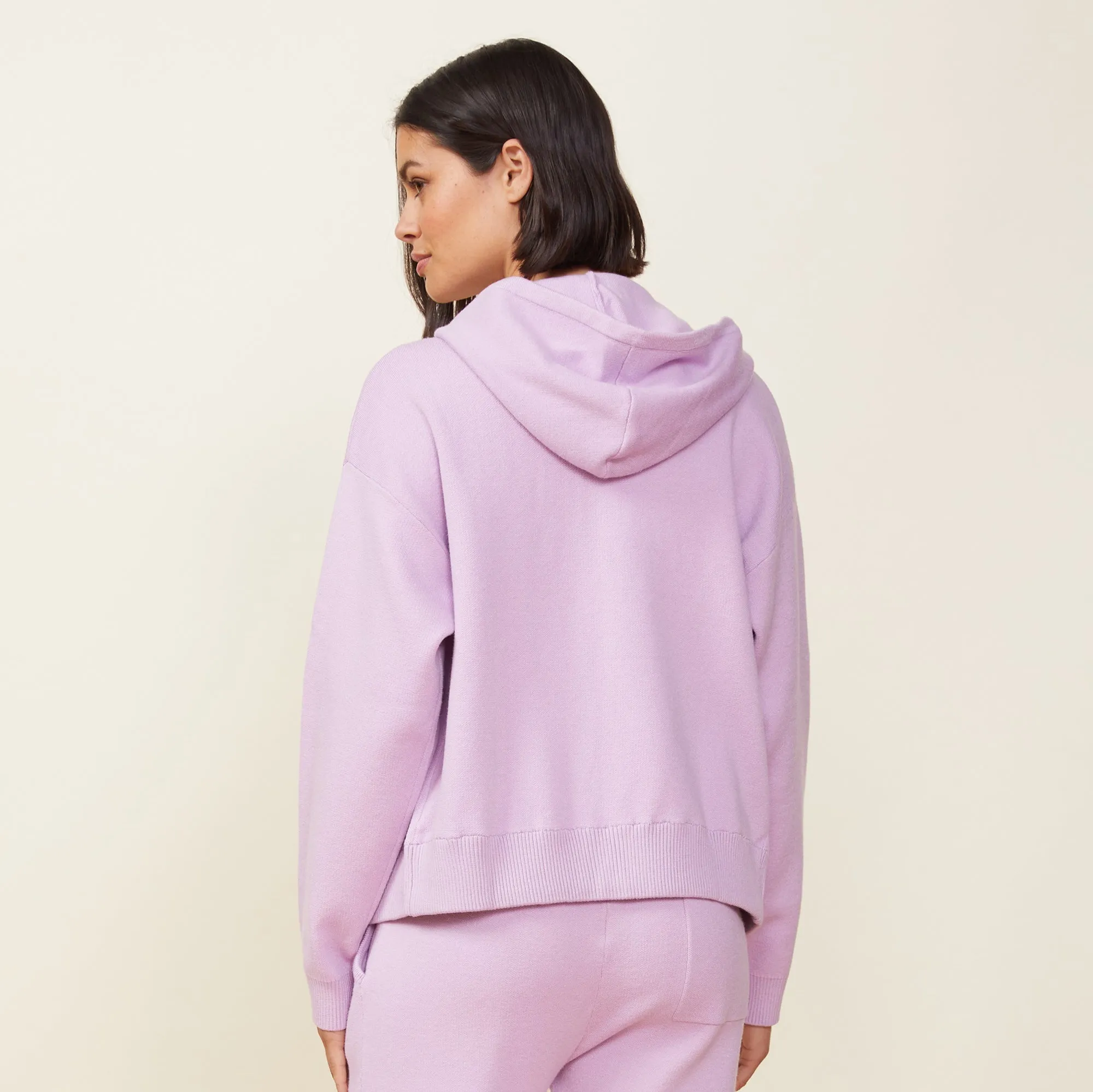 Soft Knit Zip Up Hoody sold by Monrow product image thumbnail 5