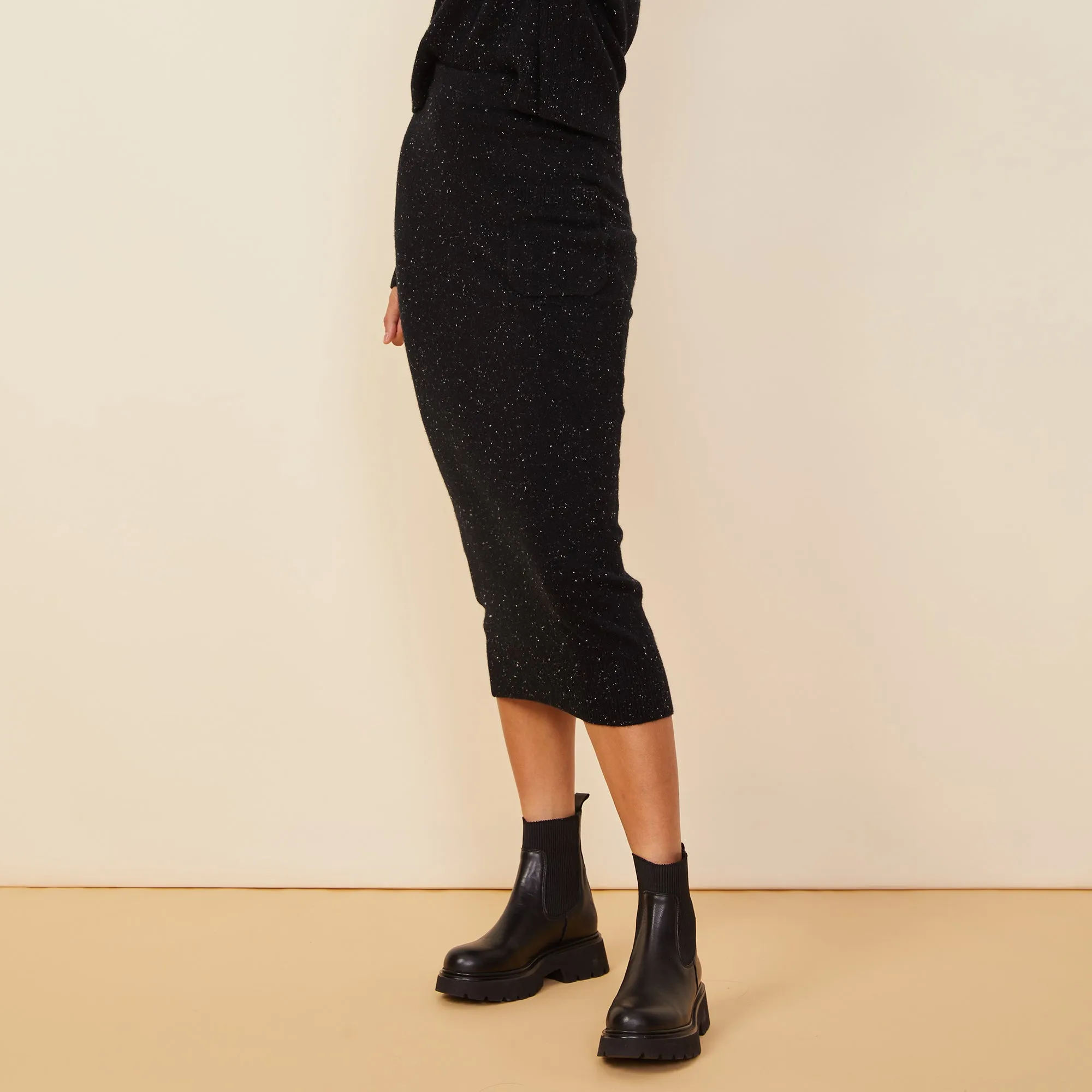 Neps Cashmere Pocket Midi Skirt sold by Monrow product image thumbnail 2
