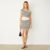 Boucle Knit Mini Skirt sold by Monrow