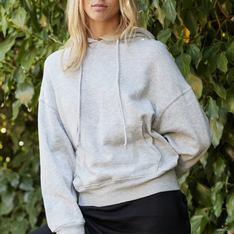 Fleece Slouchy Pullover Hoody sold by Monrow
