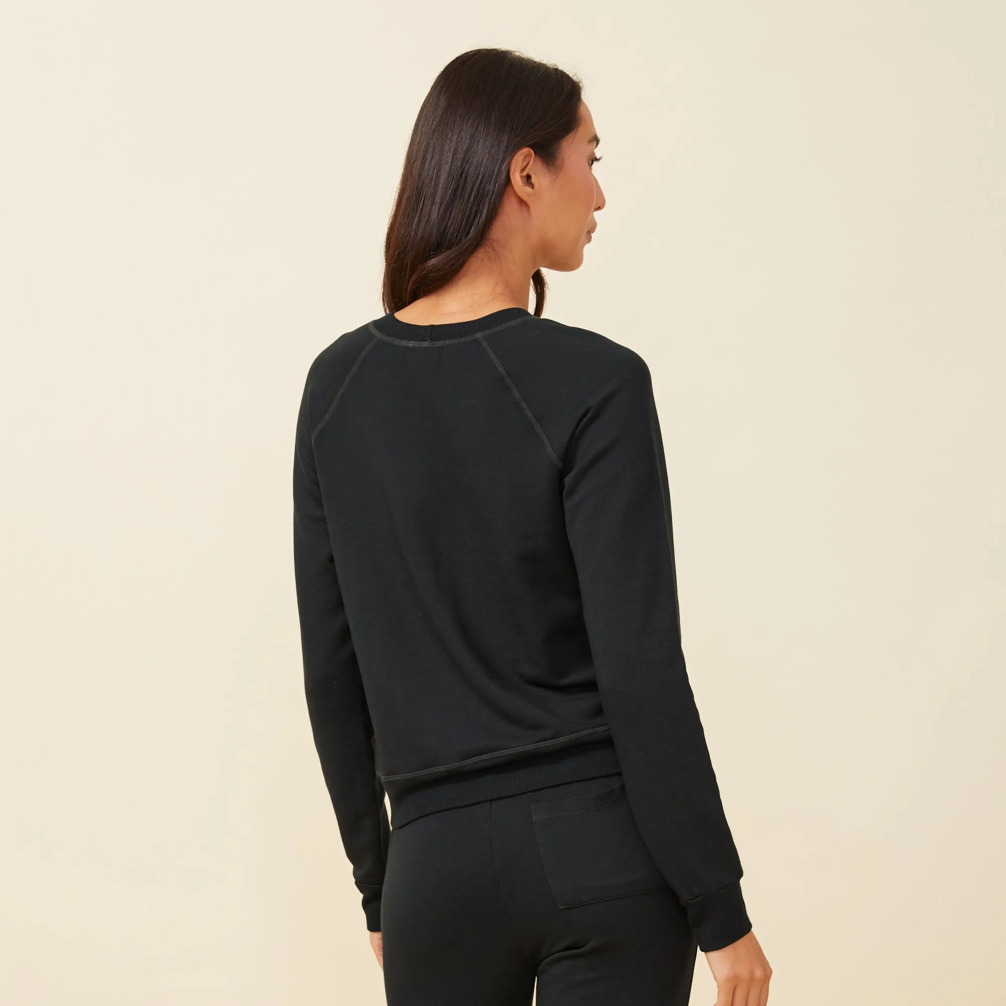 Supersoft Fleece Raglan sold by Monrow product image thumbnail 2