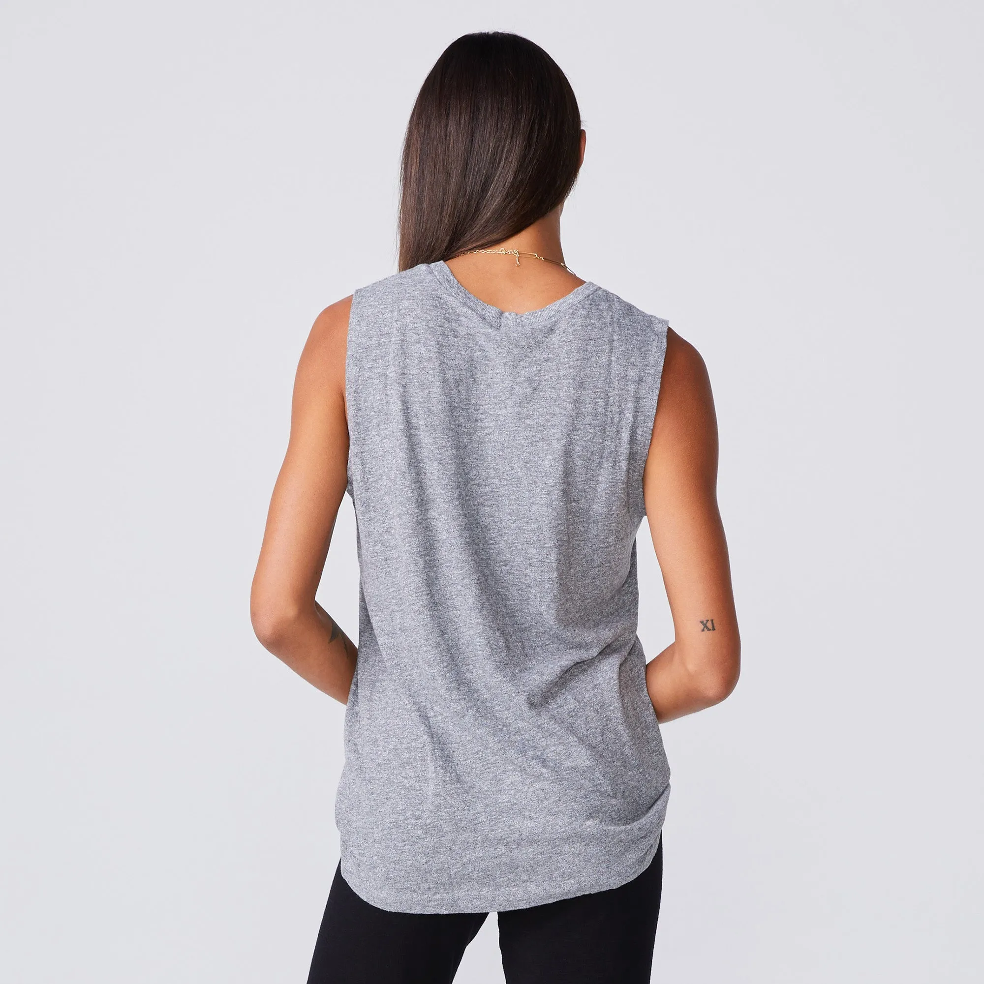 Boyfriend Muscle Tank sold by Monrow product image thumbnail 4