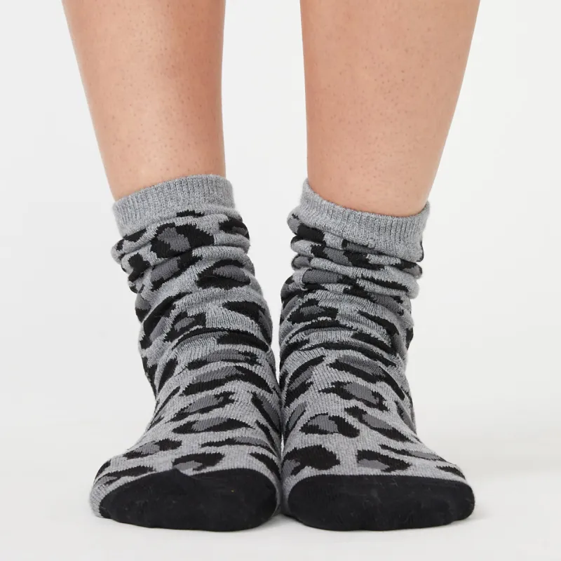 Leopard Calf Socks sold by Monrow