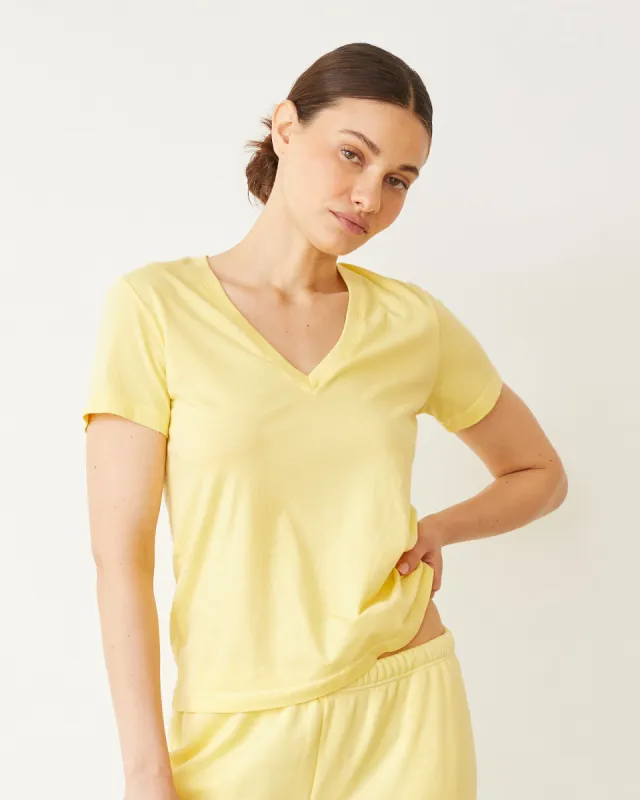 Basic V Neck sold by Monrow