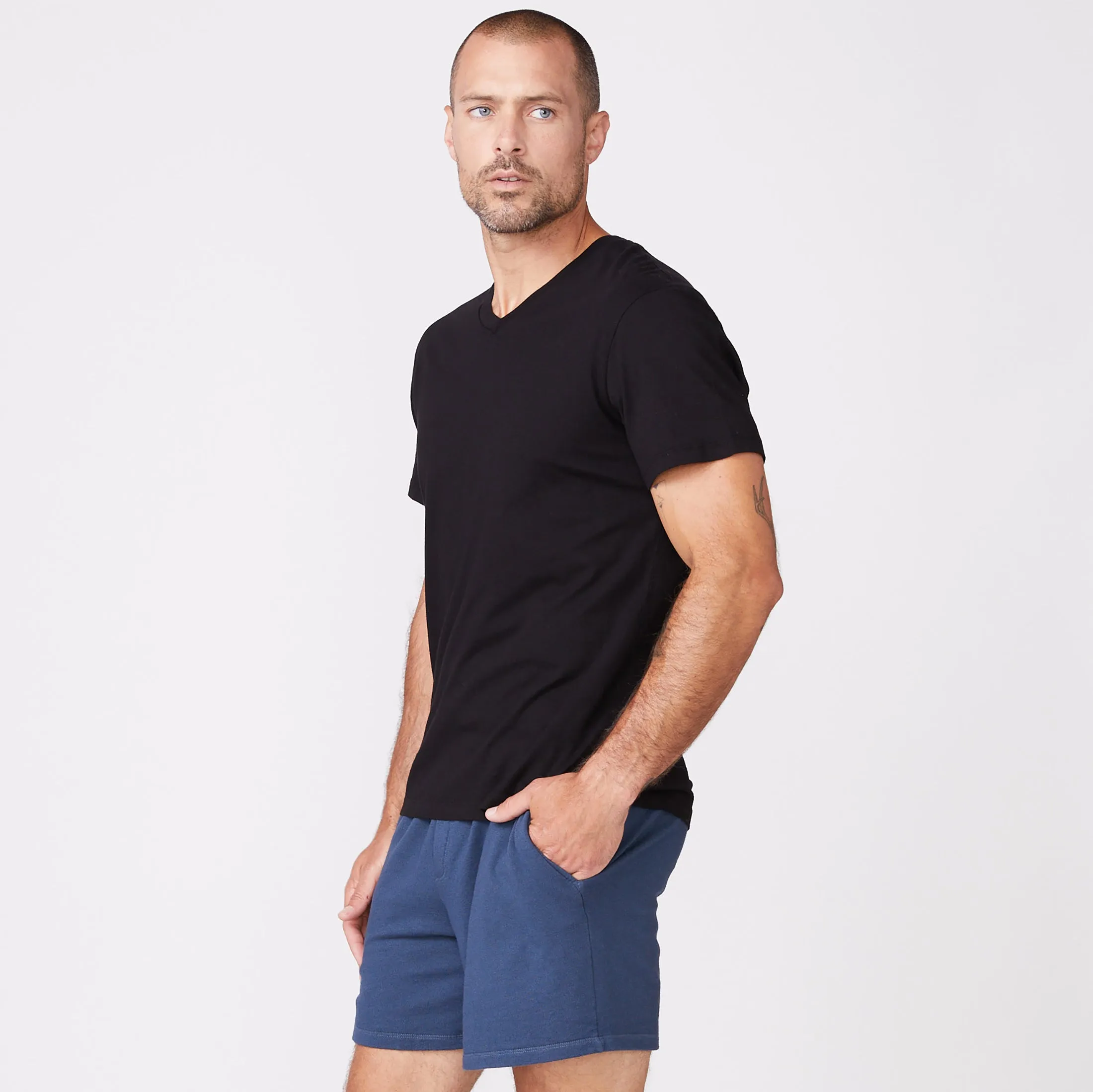 Relaxed V sold by Monrow product image thumbnail 4