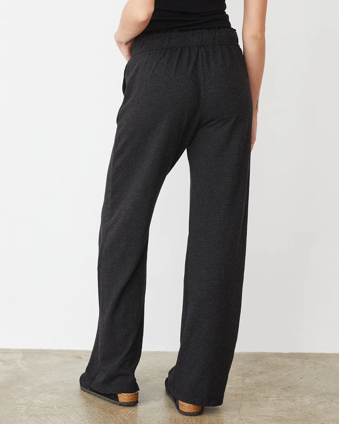 Vintage Fleece Wide Leg Pant sold by Monrow product image thumbnail 3