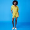 Terry Cloth Romper sold by Monrow