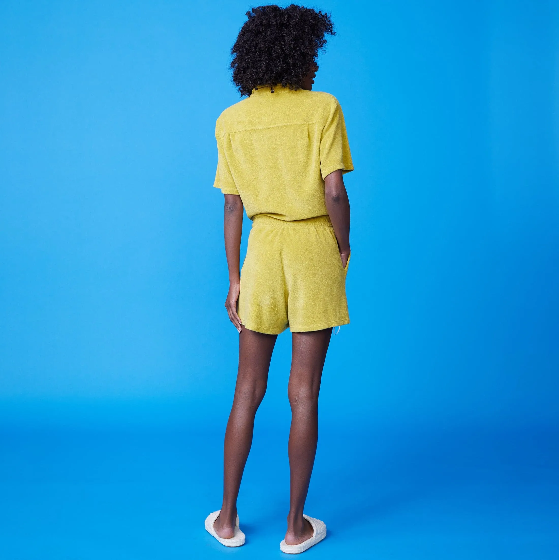 Terry Cloth Romper sold by Monrow product image thumbnail 5