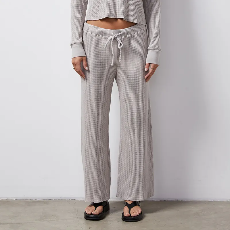 Waffle Crop Lounge Sweat sold by Monrow