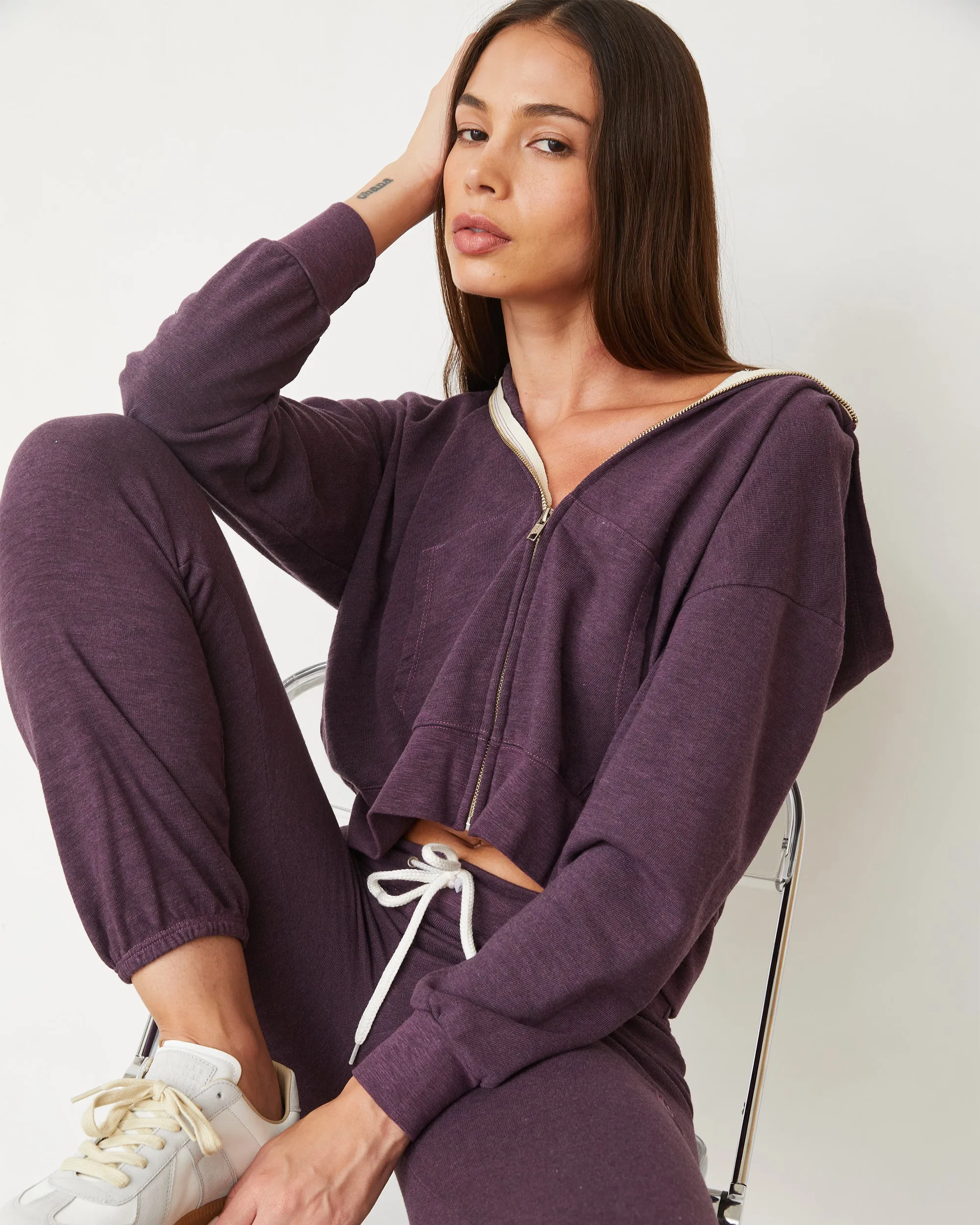 Original Fleece Zip Up Hoody sold by Monrow