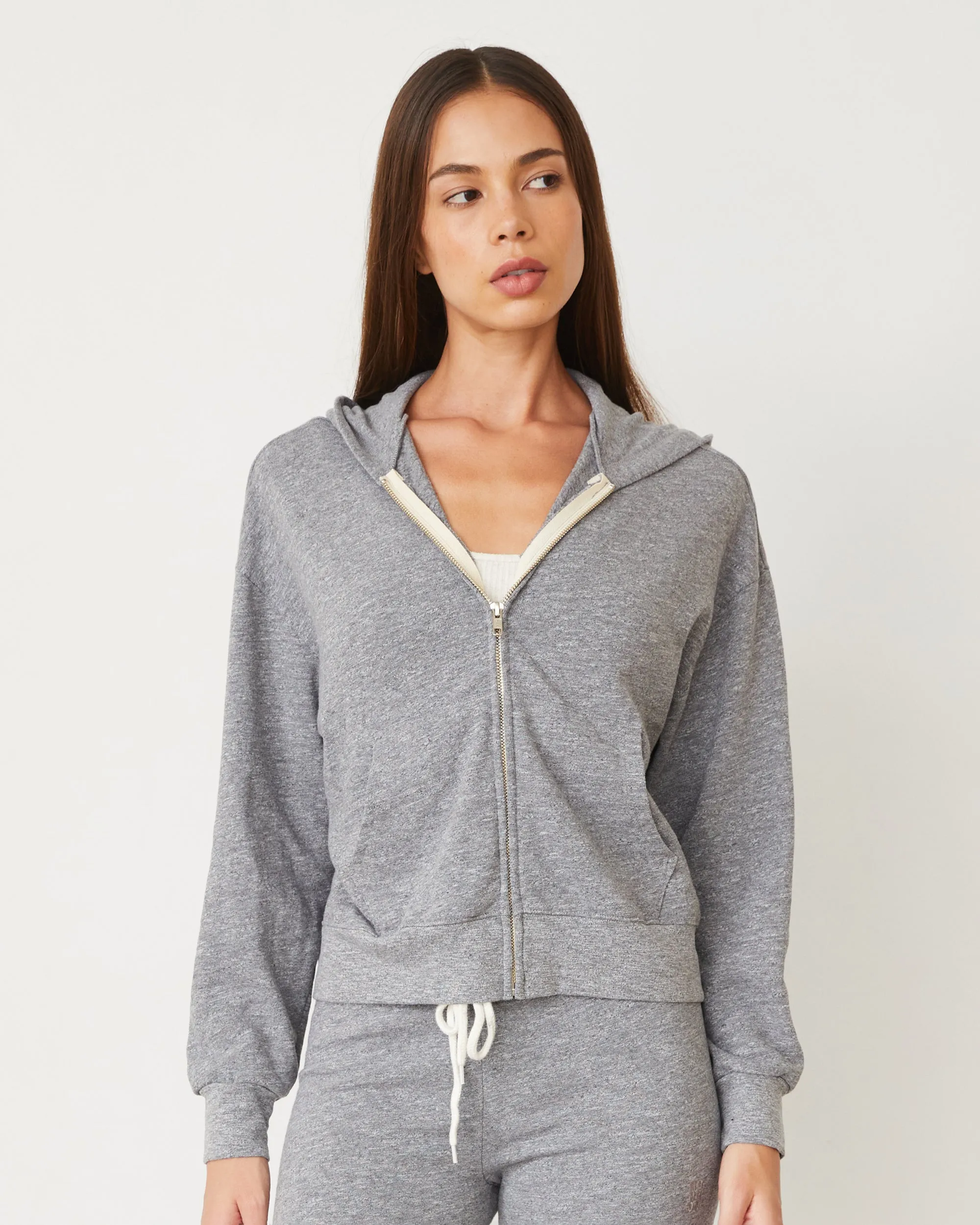 Original Fleece Zip Up Hoody sold by Monrow product image thumbnail 3