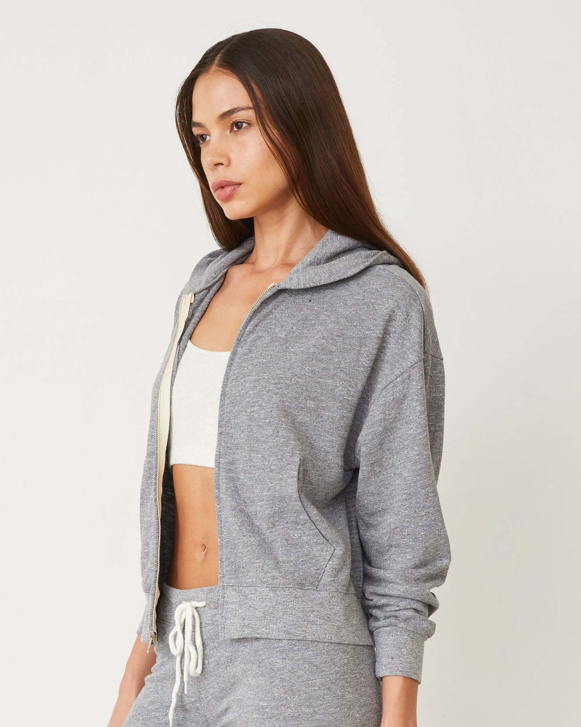 Original Fleece Zip Up Hoody sold by Monrow product image thumbnail 4