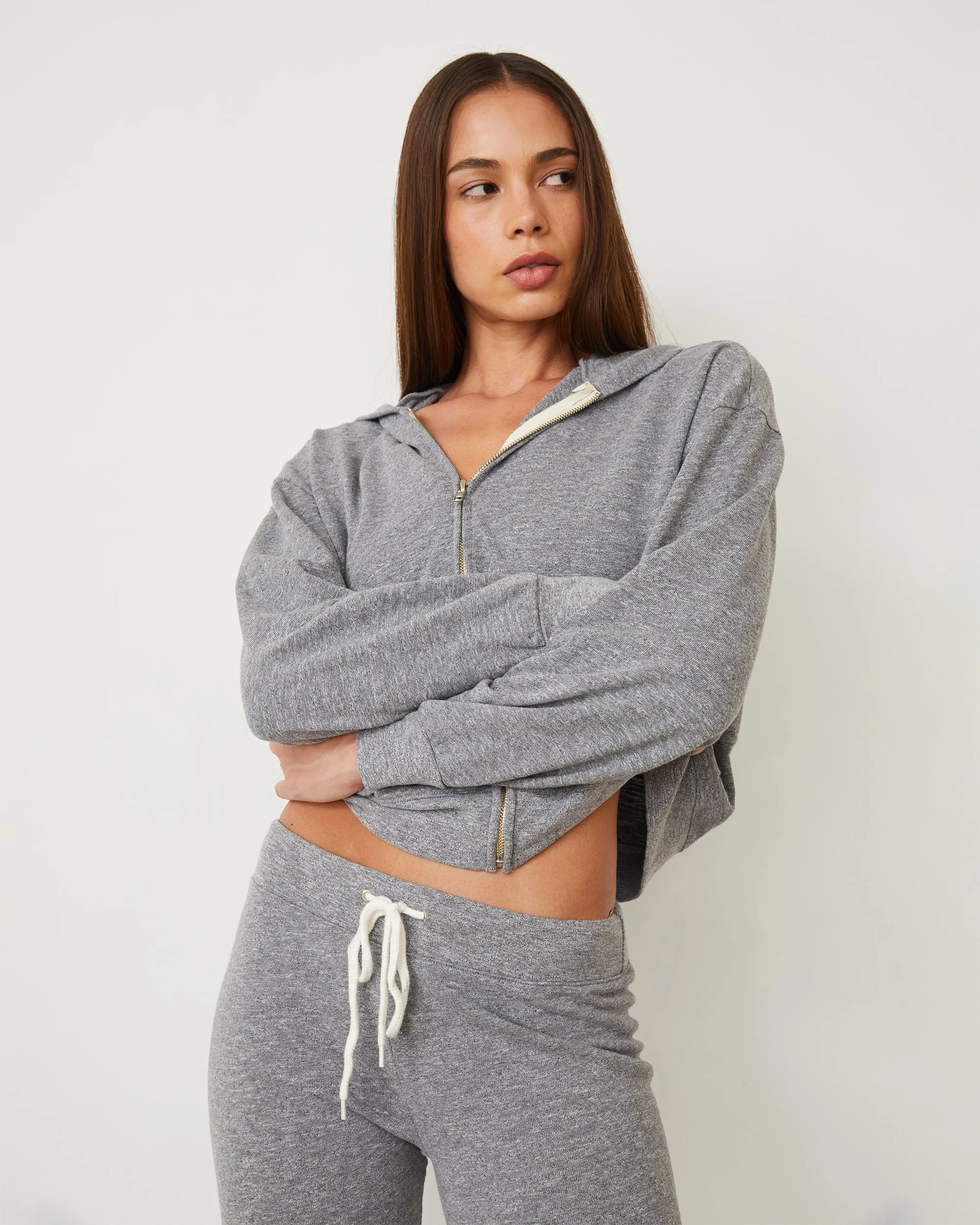 Original Fleece Zip Up Hoody sold by Monrow