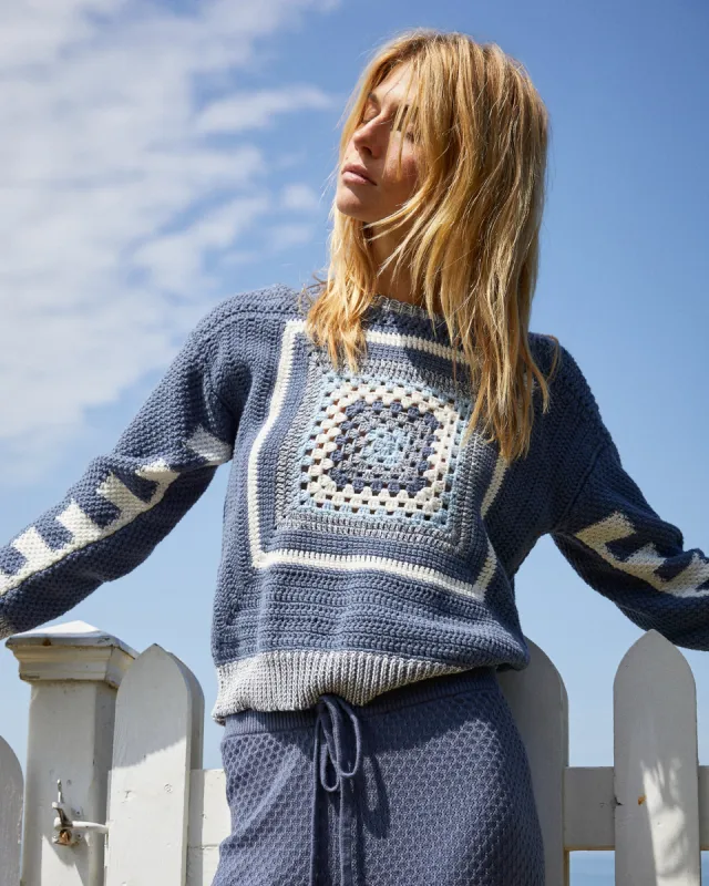 Crochet Pullover Sweater sold by Monrow