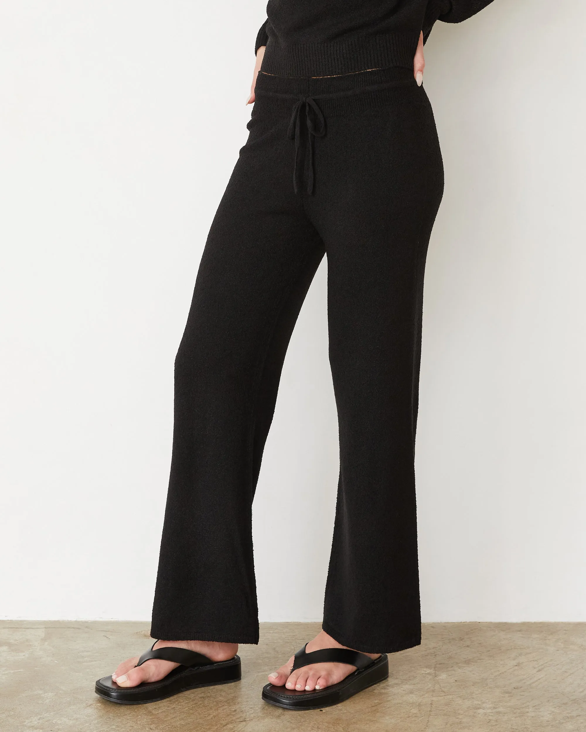 Boucle Knit Relaxed Pant sold by Monrow product image thumbnail 3